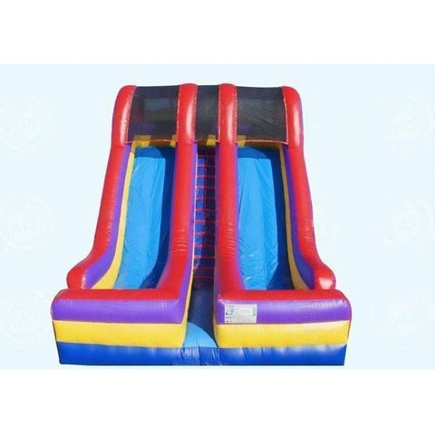 Magic Jump Water Parks & Slides 20'H Double Lane Slide by Magic Jump 781880227113 20357s 20'H Double Lane Slide by Magic Jump SKU# 20357s