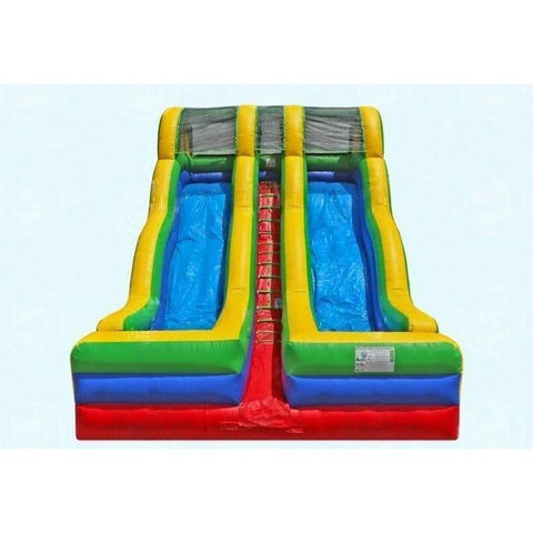 Magic Jump Water Parks & Slides 20'H Wavy Double Lane Slide by Magic Jump 781880227120 20687s 20'H Wavy Double Lane Slide by Magic Jump SKU# 20687s
