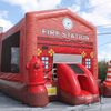 Image of Moonwalk USA Commercial Bouncers 14'H Fire Station Bouncer by MoonWalk USA 14'H Fire Station Bouncer by MoonWalk USA SKU# B-041-WLG