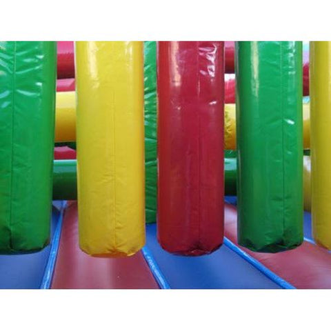 Moonwalk USA Inflatable Bouncer 66'Lx18'H Wet n Dry Obstacle by MoonWalk USA 66'Lx18'H Wet n Dry Obstacle by Moon Walk USA