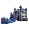 Image of Moonwalk USA Obstacle Course 13' H 2-LANE PURPLE COMBO WET N DRY by MoonWalk USA