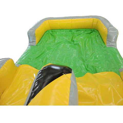 Moonwalk USA Obstacle Course 45'L 2-LANE TOXIC SLIDE PIECE WITH REMOVABLE POOL by MoonWalk USA
