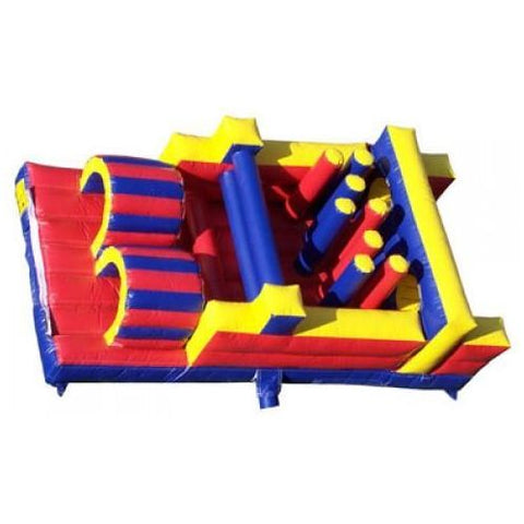 Moonwalk USA Obstacle Course 6'H 20'L Obstacle Course by MoonWalk USA Moonwalk USA 6'H 20'L Obstacle Course Red SKU # O-025-R Inflatable 