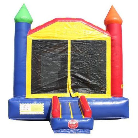 Moonwalk USA Obstacle Course Included RAINBOW CASTLE BOUNCER by MoonWalk USA T-501-WLG RAINBOW CASTLE BOUNCER by MoonWalk USA from My Bounce House For Sale