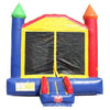 Image of Moonwalk USA Obstacle Course Included RAINBOW CASTLE BOUNCER by MoonWalk USA T-501-WLG RAINBOW CASTLE BOUNCER by MoonWalk USA from My Bounce House For Sale