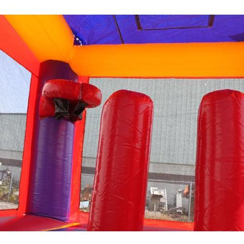 Moonwalk USA Obstacle Course RED N PURPLE CASTLE BOUNCER by MoonWalk USA RED N PURPLE CASTLE BOUNCER by MoonWalk USA from My Bounce House For Sale