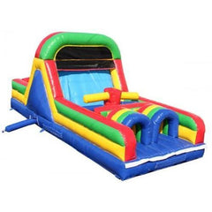 11'H 24'L Obstacle Course Green by MoonWalk USA SKU# O-155-G