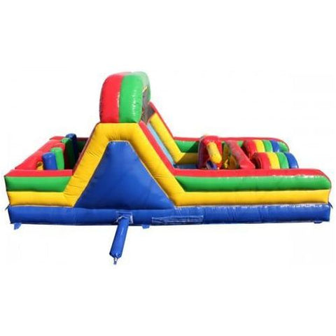 11'H 24'L Obstacle Course Green by MoonWalk USA SKU# O-155-G