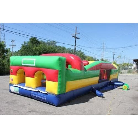 Moonwalk USA Obstacle Courses 7'H 31'L 7-Element Green Obstacle Course by MoonWalk USA 7'H 31'L 7-Element Green Obstacle Course MoonWalk USA SKU# O-151-G-WLG