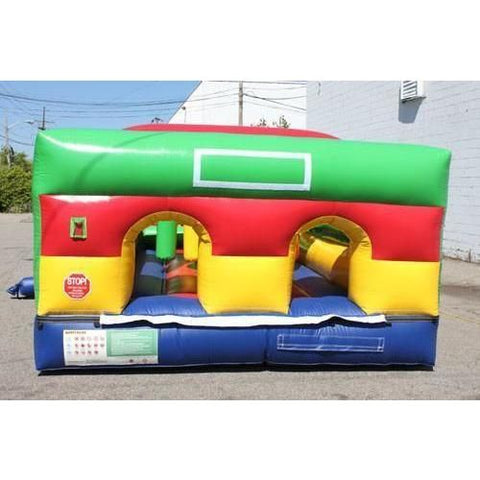Moonwalk USA Obstacle Courses 7'H 31'L 7-Element Green Obstacle Course by MoonWalk USA 7'H 31'L 7-Element Green Obstacle Course MoonWalk USA SKU# O-151-G-WLG