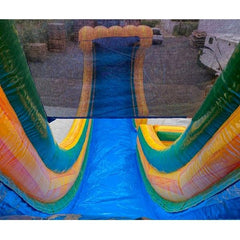 19'H Fiesta Rapid Slide Wet N Dry by MoonWalk USA