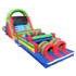 Image of Moonwalk USA Water Parks & Slides 51'Lx15'H Wet N Dry Obstacle Course (Red)by MoonWalk USA 12'H SLIDE PIECE by MoonWalk USA from My Bounce House For Sale