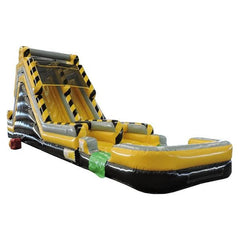 85'L Construction Obstacle Course With Removable Pool by MoonWalk USA