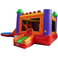 12'H Castle Combo with Pool by MoonWalk USA