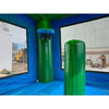 Image of Moonwalk USA Obstacle Course 13' H 2-LANE GREEN COMBO WET N DRY by MoonWalk USA