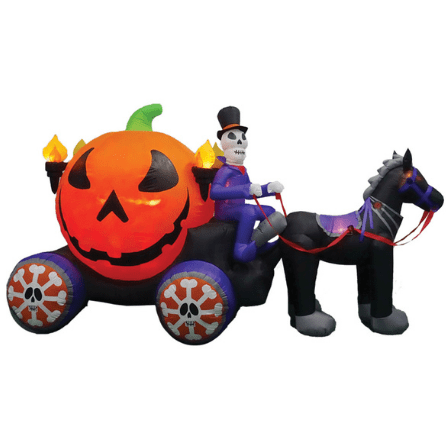 Morris Costumes Inflatable Party Decorations Animated Airblown Fire Ice Pumpkin by Morris Costumes 781880290186 823337 Animated Airblown Fire Ice Pumpkin by Morris Costumes Sku#   823337  