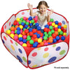 Image of Mybouncehouseforsale.com pitball Click N' Play Pack of 100 Phthalate Free BPA Free Plastic Pit Balls 0705353488726 PITBALL 100 Phthalate BPA Free Pit Balls 6 Colors Storage Mesh Bag with Zipper
