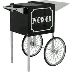 Paragon popcorn carts Small Black & Chrome Popcorn Cart for 4 Ounce Poppers by Paragon 768528080828 3080820 Small Black & Chrome Popcorn Cart for 4 Ounce Poppers by Paragon SKU# 3080820