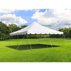 Image of Party Tents Canopy Tents & Pergolas 20' x 20' Weekender Standard Canopy Pole Tent - White by Party Tents
