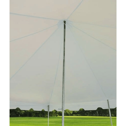 20' x 20' Weekender Standard Canopy Pole Tent - White  SKU: BT-PE22WT1B