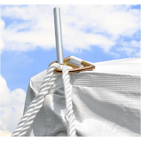 Party Tents Canopy Tents & Pergolas 20' x 20' Weekender Standard Canopy Pole Tent - White by Party Tents 754972304498 BT-PE22WT1B