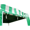 Image of Party Tents Direct Canopies & Gazebos 10' x 10' 50mm Speedy Pop-up Party Tent with Sidewalls, Green and White by Party Tents 754972372251 7170 10' x 10' 50mm Speedy Pop-up Party Sidewalls Green White Party Tents