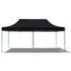 Image of Party Tents Direct Canopies & Gazebos 10' x 20' Black 50mm Speedy Pop-up Party Tent by Party Tents 754972337649 4579 10' x 20' Black 50mm Speedy Pop-up Party Tent by Party Tents SKU# 4579
