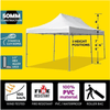 Image of Party Tents Direct Canopies & Gazebos 10' x 20' White 50mm Speedy Pop-up Party Tent by Party Tents 754972358910 4581 10' x 20' White 50mm Speedy Pop-up Party Tent by Party Tents SKU# 4581
