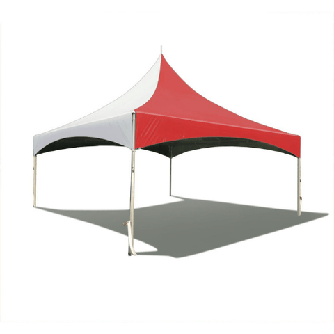 20 x 20 Red Solid High Peak Frame Party Tent by Party Tents