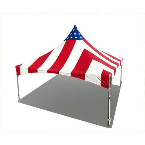Party Tents Direct Canopies & Gazebos 20 x 20 Red White and Blue High Peak Frame Party Tent by Party Tents 754972337694 4209