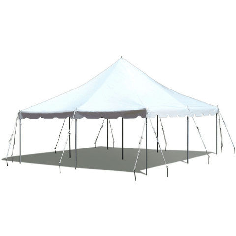 Party Tents Direct Canopies & Gazebos 20 x 20 White Premium Canopy Pole Party Tent by Party Tents 754972307352 3686 20 x 20 White Premium Canopy Pole Party Tent by Party Tents SKU# 3686