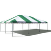 Image of Party Tents Direct Canopies & Gazebos 20' x 30' Green and White West Coast Frame Party Tent by Party Tents 754972307833 4179