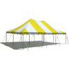 Image of Party Tents Direct Canopies & Gazebos 20' x 30' Yellow and White Premium Canopy Pole Party Tent by Party Tents 754972307413 3701 20' x 30' Yellow & White Premium Canopy Pole Party Tent by Party Tents