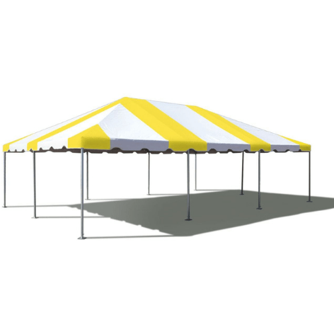 Party Tents Direct Canopies & Gazebos 20' x 30' Yellow and White West Coast Frame Party Tent by Party Tents 754972307864 4189