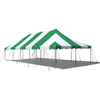 Image of Party Tents Direct Canopies & Gazebos 20' x 40' Green and White Premium Canopy Pole Party Tent by Party Tents 754972307437 3705 20' x 40' Green & White Premium Canopy Pole Party Tent by Party Tents