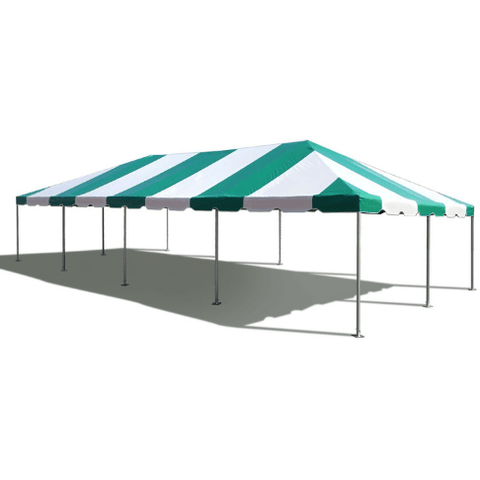 Party Tents Direct Canopies & Gazebos 20' x 40' Green and White West Coast Frame Party Tent by Party Tents 754972307888 4192
