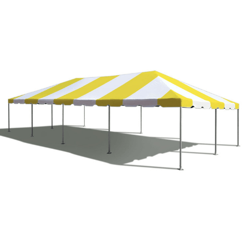 Party Tents Direct Canopies & Gazebos 20' x 40' Yellow and White West Coast Frame Party Tent by Party Tents 754972307918 4193