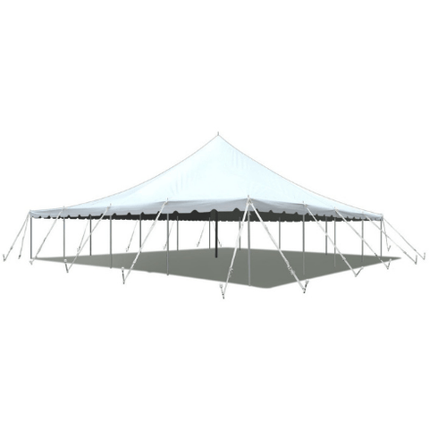 Party Tents Direct Canopies & Gazebos 40' x 40' Premium Sectional Canopy Pole Party Tent - White by Party Tents 754972307543 3759 40' x 40' Premium Sectional Canopy Pole Party Tent - White Party Tents