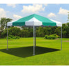 Image of Party Tents Direct Canopy Tents & Pergolas 10' x 10' Green & White West Coast Frame Party Tent by Party Tents 754972326711 3680