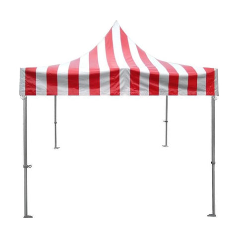 Party Tents Direct Canopy Tents & Pergolas 10' x 10' Red/White 50mm Speedy Pop-up Party Tent by Party Tents 754972318600 5410