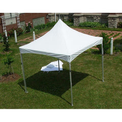 10' x 10' White High Peak Frame Party Tent by Party Tents
