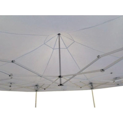 Party Tents Direct Canopy Tents & Pergolas 10' x 10' x 10' White Hexagon Speedy Pop-up Party Tent by Party Tents 754972300438 4590