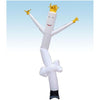 Image of Party Tents Direct Dollies & Hand Trucks 12' Fly White Arrow Guy Inflatable Tube Man with Blower by Party Tents 754972365017 859