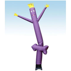 12' Purple Arrow Fly Guy Inflatable Tube Man with Blower by Party Tents