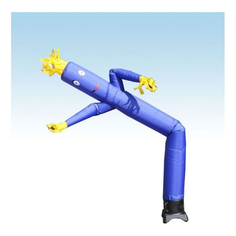 Party Tents Direct Dollies & Hand Trucks 12' Standard Blue Fly Guy Inflatable Tube Man with Blower by Party Tents 754972306409 861-Party Tents 12' Standard Blue Fly Guy Inflatable Tube Man with Blower Party Tents