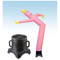 Party Tents Direct Dollies & Hand Trucks 12' Standard Pink Fly Guy Inflatable Tube Man with Blower by Party Tents 754972306430 865 12' Standard Pink Fly Guy Inflatable Tube Man with Blower Party Tents