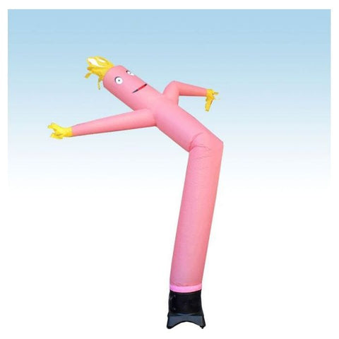 Party Tents Direct Dollies & Hand Trucks 12' Standard Pink Fly Guy Inflatable Tube Man with Blower by Party Tents 754972306430 865 12' Standard Pink Fly Guy Inflatable Tube Man with Blower Party Tents