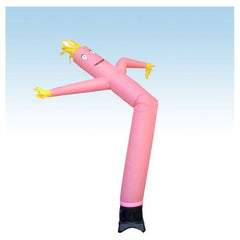 12' Standard Pink Fly Guy Inflatable Tube Man with Blower by Party Tents