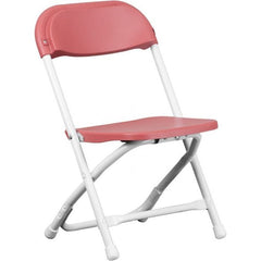 Party Tents Direct Folding Chairs & Stools Kids Red Plastic Folding Chairs by Party Tents 754972297790 105 Kids Red Plastic Folding Chairs by Party Tents SKU# 105