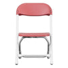 Image of Party Tents Direct Folding Chairs & Stools Kids Red Plastic Folding Chairs by Party Tents 754972297790 105 Kids Red Plastic Folding Chairs by Party Tents SKU# 105